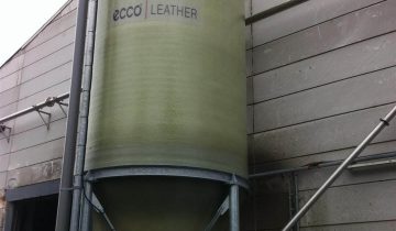 Ecco Leather zoutsilo